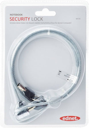 Cadenas de sécurité pour PC portable - Ednet