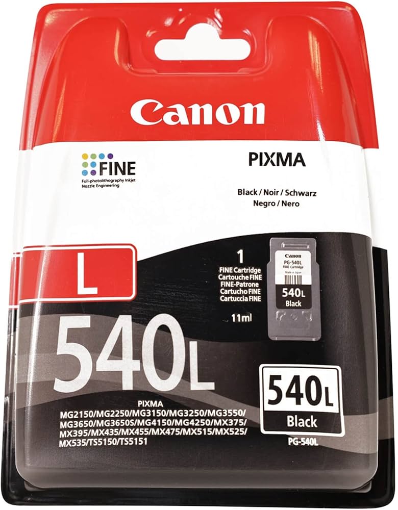 Canon 540L (Noir)