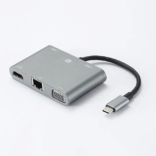 HUB USB-C Universel vers HDMI, VGA et Ethernet - D2 Diffusion
