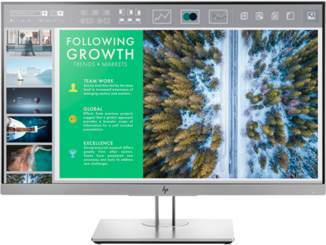 HP EliteDisplay E243 enceintes intégrées, Caméra, Grade B
