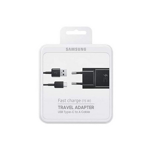 Chargeur prise + câble Fast Charge 15 W USB-C vers USB-A - Samsung