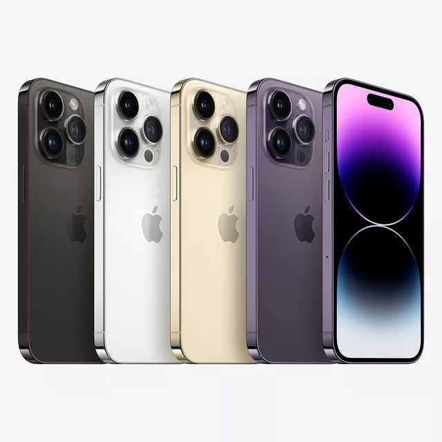 Apple iPhone 14 Pro Max  128 Go Reconditionné Etat Parfait Couleur Sable