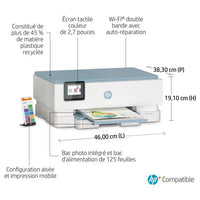 HP Envy Inspire 7221e blanche/bleue