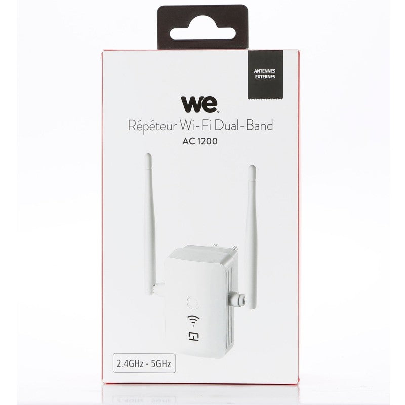 Répéteur Wi-Fi Dual-Band (2.4 - 5GHz) - WE